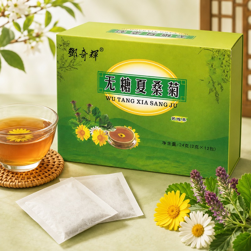 夏桑菊涼茶｜無糖草本袋泡茶｜鄧奇輝牌