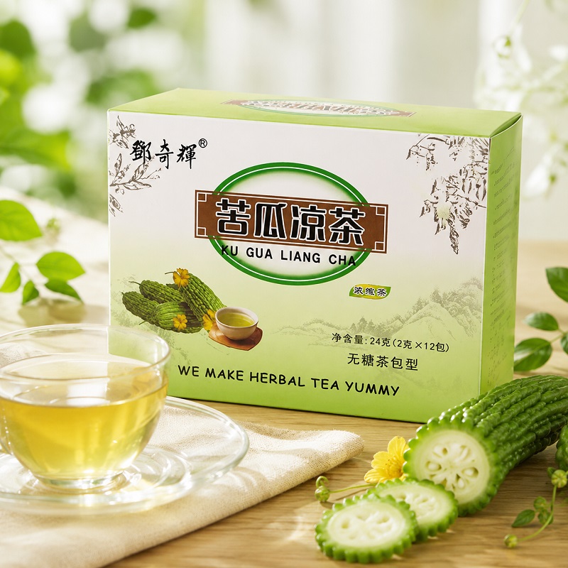 苦瓜涼茶無糖型涼茶系列袋泡茶 - 鄧奇輝牌